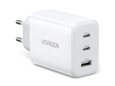 Зарядное устройство Ugreen CD275 USB-A + 2xUSB-C 65W 90496