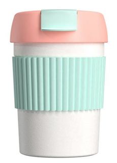 Термостакан -непроливайка KissKissFish Rainbow Vacuum Coffee Tumbler Mini
