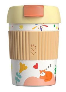 Термостакан -непроливайка KissKissFish Rainbow Vacuum Coffee Tumbler Mini