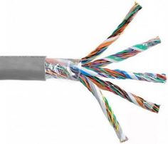 Кабель витая пара U/UTP 5 кат. 50 пар Netlan EC-UU050-5-PVC-GY-3