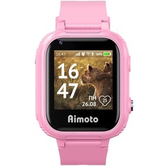 Детские смарт-часы Aimoto Pro 4G розовые