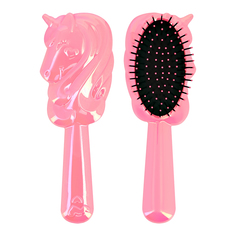 Расческа для волос массажная MISS PINKY розовая