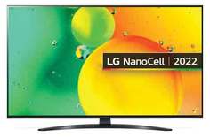 Телевизор LG 70 70NANO766QA серый