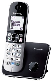 Радиотелефон Panasonic KX-TG6811RUB черный