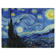 Набор подставок+костеры GenLex Звездная ночь 4 шт пробка