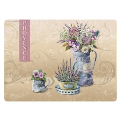 Набор подставок GenLex Прованс 4 шт пробка