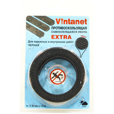 Лента противоскользящая Vintanet Extra 20мм х 1,5м черная
