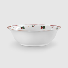 Салатник Porcelana Bogucice Red Christmas 26 см