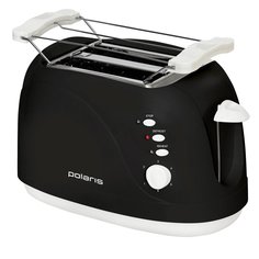 Тостер Polaris, PET 0702L, 750 Вт, 6 степеней прожарки, черный
