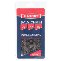 Цепь пильная Maxcut, 21LV-72E, шаг цепи 0.325 , 1.5 мм, 72 звен, блистер, 086321072