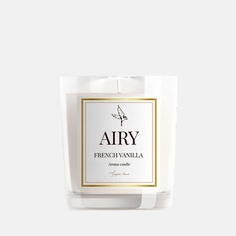 AIRYCANDLES Свеча ароматическая FRENCH VANILLA с деревянным фитилем 190.0