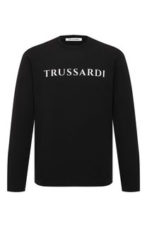 Хлопковый лонгслив Trussardi