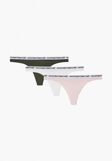 Трусы 3 шт. womensecret Women'secret THONG