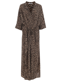 Платье из вискозы с принтом Rachellfabri