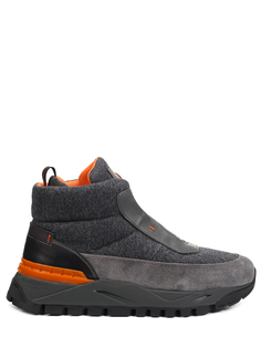 Ботинки комбинированные Santoni