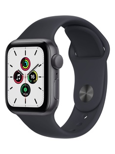 Умные часы APPLE Watch SE GPS 40mm Midnight Aluminum Case with Midnight Sport Band - M/L MNT83