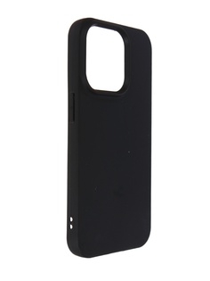 Чехол Krutoff для APPLE iPhone 14 Pro Soft Black 301270