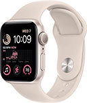 Умные часы Apple Watch SE 2022 40 мм сияющая звезда (MNT33LL/A)
