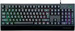Клавиатура Гарнизон GK-210G Rainbow черный