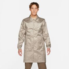 Пальто Sportswear Style Essentials Long Coaches Jacket Nike