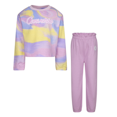 Детский костюм Converse Aop Crew & Jogger Set