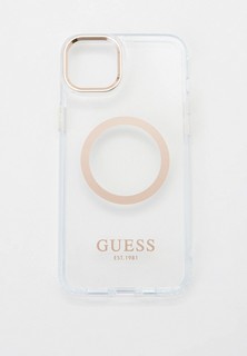 Чехол для iPhone Guess 14 Plus из пластика и силикона с MagSafe