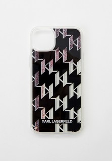 Чехол для iPhone Karl Lagerfeld 14 Plus с жидкими блестками