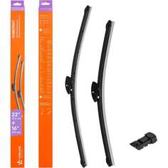 Бескаркасные щетки стеклоочистителя Rio 05/11, Picanto 04-, Aveo 06/11 Airline