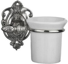 Стакан с держателем хром Art&Max Impero AM-1230-Cr