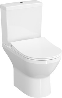 Унитаз-компакт безободковый с сиденьем микролифт VitrA Integra Round 9833B003-7206