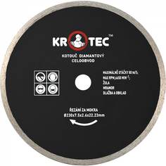 Диск алмазный сплошной KROTEC