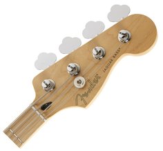 PLAYER Jaguar Bass MN Silver Fender