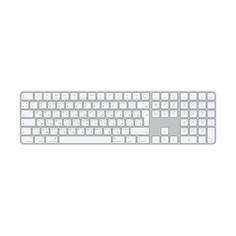 Клавиатура Apple Magic Keyboard с Touch ID и цифровой панелью, серебристый+белый