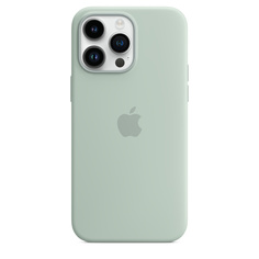 Чехол-накладка Apple MagSafe для iPhone 14 Pro Max, силикон, мятный