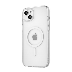 Чехол-накладка uBear Real Mag Case для iPhone 14, поликарбонат, прозрачный