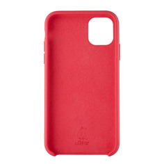 Чехол-накладка uBear Touch Case для iPhone 11, силикон, красный
