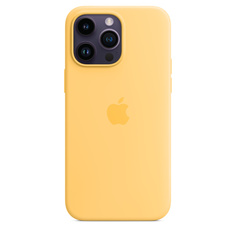 Чехол-накладка Apple MagSafe для iPhone 14 Pro Max, силикон, желтый