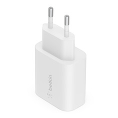 Зарядное устройство сетевое Belkin USB-C Wall Charger 25W, 25Вт, белый