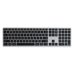 Клавиатура Satechi Slim X3 Bluetooth Backlit Keyboard, серый космос