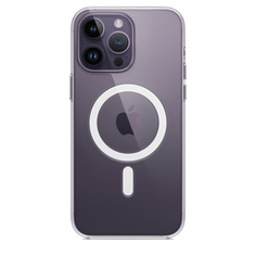 Чехол-накладка Apple MagSafe для iPhone 14 Pro Max, полиуретан, прозрачный