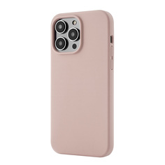 Чехол-накладка uBear Touch Mag Case для iPhone 14 Pro Max, силикон, розовый