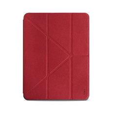 Чехол-книжка Uniq Transforma Rigor Anti-microbial для iPad Air 10,9″, полиуретан, красный