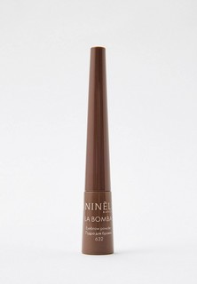 Тени для бровей Ninelle в виде пудры, LA BOMBA №632, светло-коричневый, 0.7 г