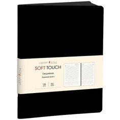 Ежедневник датированный Soft Touch А6+, 136 листов Listoff