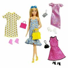 Кукла Barbie Мода, с набором аксессуаров Mattel