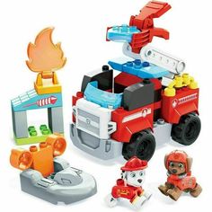 Конструктор Mega Bloks Щенячий Патруль, пожарная машина Mattel