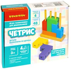 Игра-головоломка для дошкольников "Четрис" Bondibon