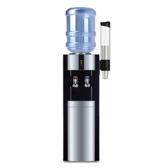 Кулер для воды Ecotronic Экочип V21-L черный/серебристый