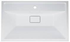 Раковина мебельная 80 см AM.PM INSPIRE V2.0 M50AWPX0801WG, искусственный мрамор, со сливом-переливом Am.Pm.