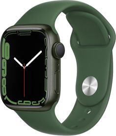 Умные часы Apple Watch Series 7 A2473 41мм зеленый (MKN03LL/A)